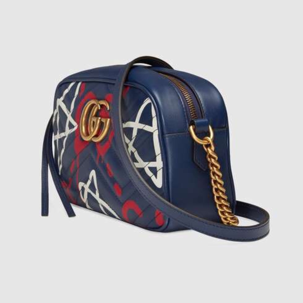 Gucci Ghost  Marmont shoulder Cross body bag NWT - Picture 6 of 8